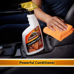 Armor All Leather Care protectant blocks fading and cracking for durable interior