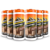 Armor All Leather Care Wipes clean dirt from car leather interior
