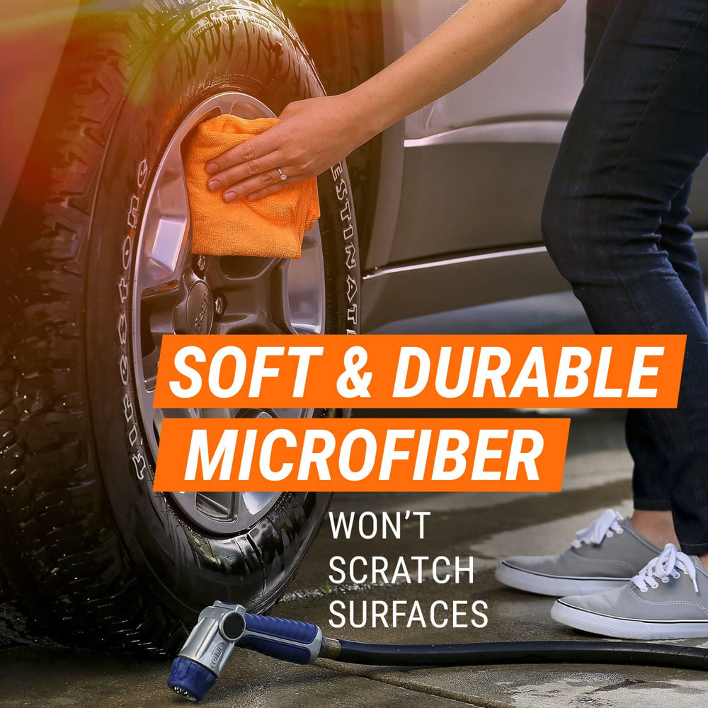 Armor All microfiber towels dash-cleaning for showroom-like shine without chemicals