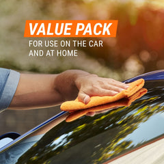 Armor All microfiber towels lint-free and streak-free results on various surfaces