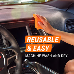 Armor All towels safe on delicate interiors like dashboards and leather