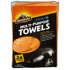 Armor All microfiber towels save money by replacing disposable paper towels