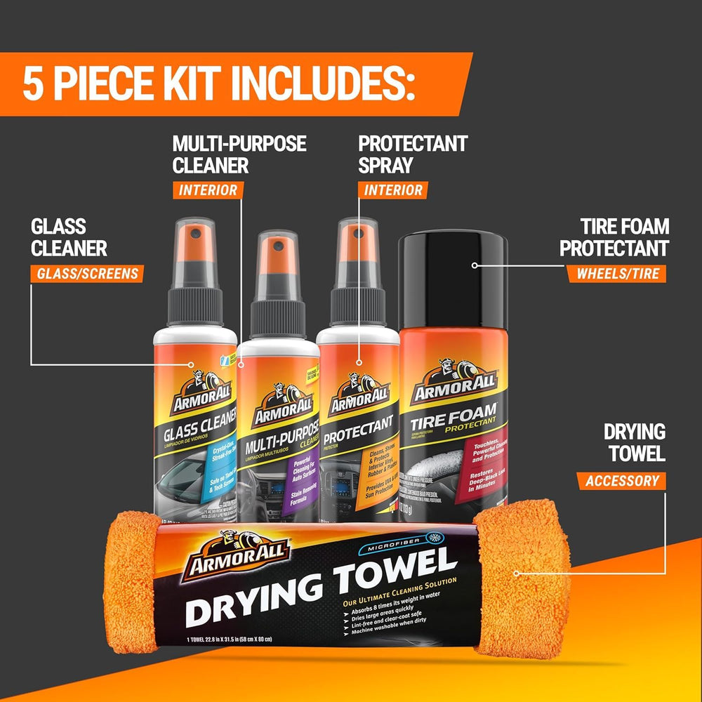 Armor All Multi-Purpose Cleaner 4oz for quick interior grime removal.