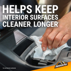 Armor All Ultra Shield leaves a protective layer for longer-lasting cleanliness.