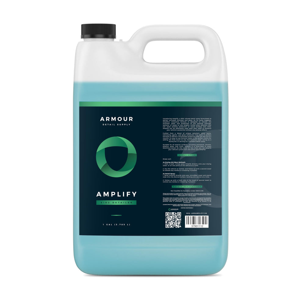 Armour Detail Supply Amplify gloss finish on a vehicle for showroom-like shine.