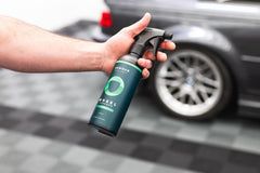 Armour Detail Supply brake dust is dissolved for easier scrubbing without harming finishes.
