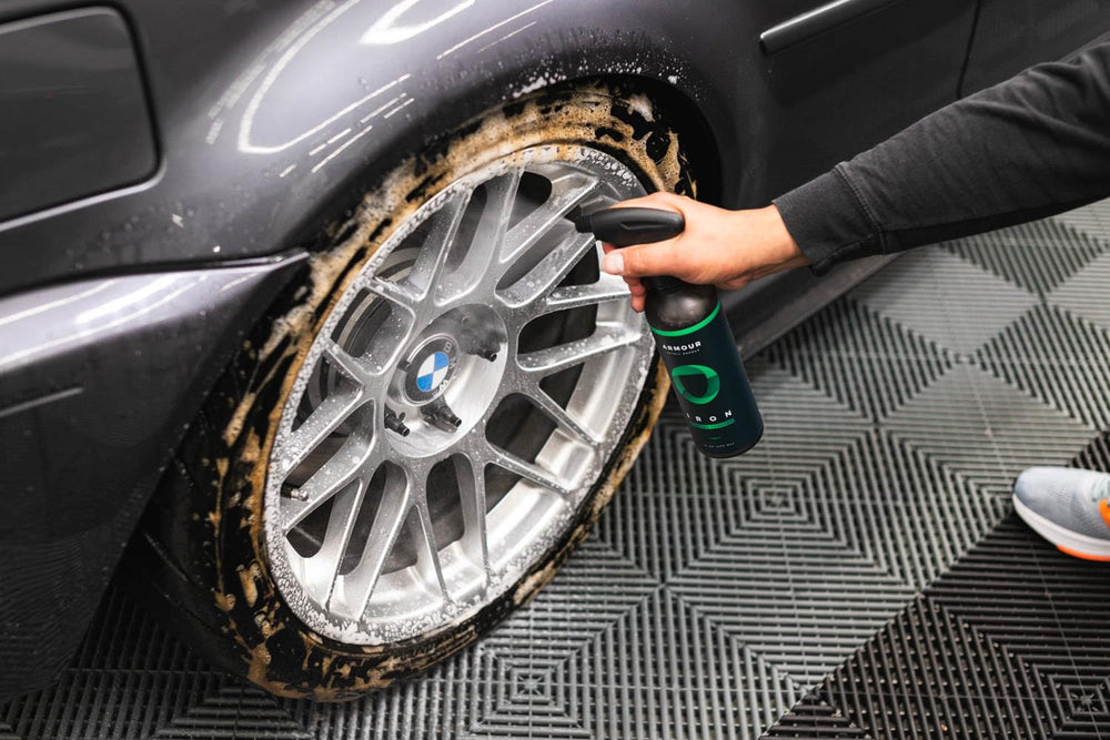Armour Detail Supply iron remover spray action enables easy application.