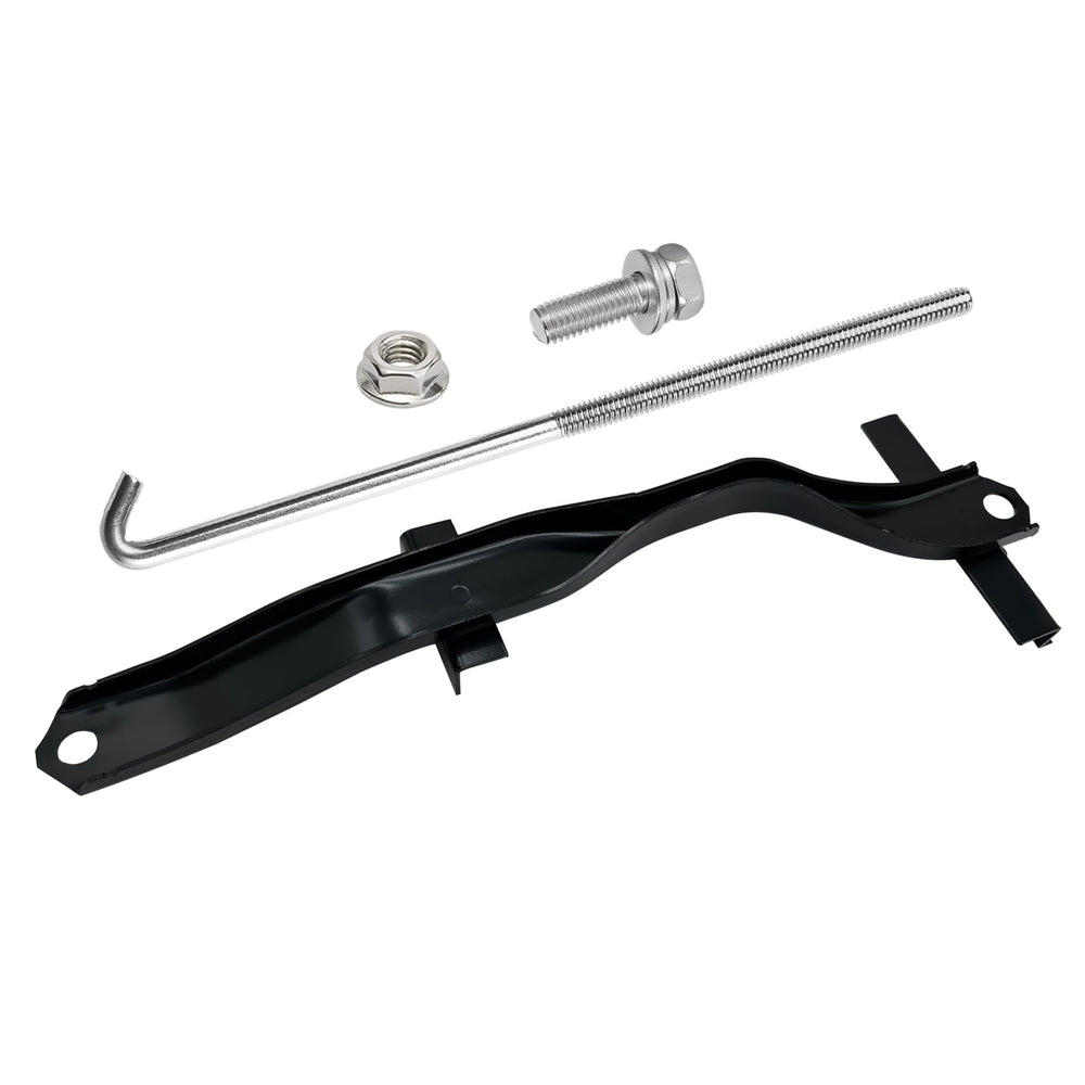 ARONOVA battery hold-down kit with 304 stainless J bolts for secure, corrosion-resistant mounting.