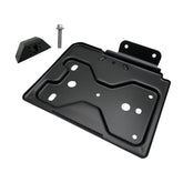 ARONOVA driver-side battery tray base clamp kit close-up, rugged mounting detail