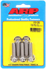 ARP 6131250 3/8-16 12-point bolt head close-up showing rust-resistant stainless finish.