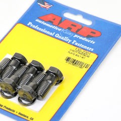 ARP Pressure Plate Bolts closeup highlights machined threads and premium finish for secure clamping.