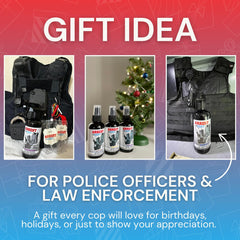 Arrest My Vest packaging box showing two 16 oz bottles