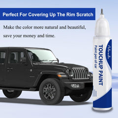 Artbreath Black PX8 waterproof finish protects repaired Jeep surfaces.
