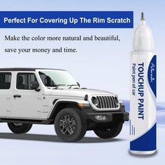 Artbreath Bright White Jeep adhesion and rust protection visible in use.