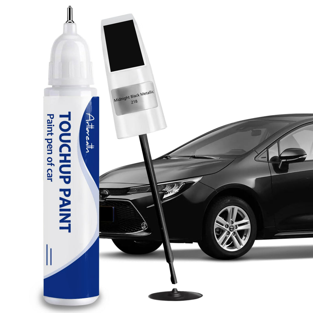 Artbreath Midnight Black Metallic touch-up bottle ready for precise Toyota color matching