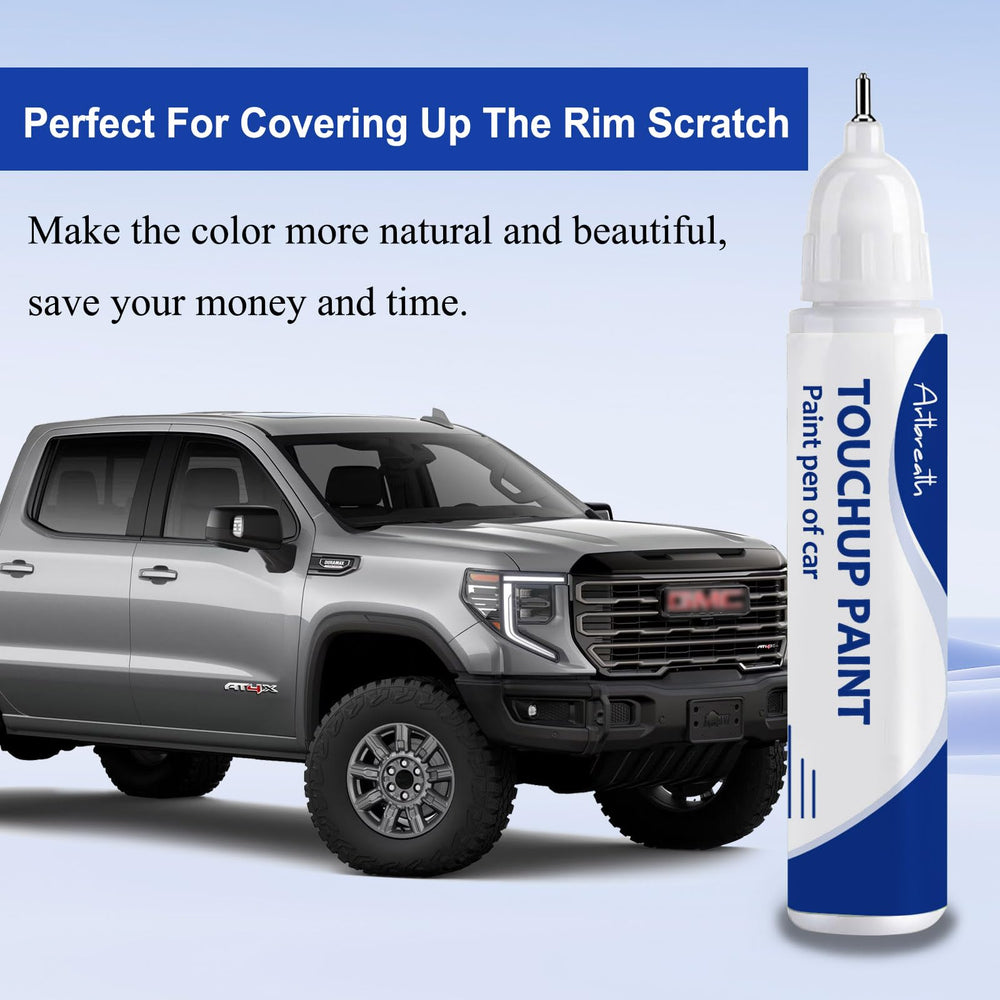 Artbreath Sterling Metallic packaging with tools and bottle.