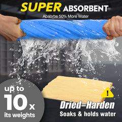 ARTIPOLY car drying shammy absorbs water efficiently for a fast, spotless finish.