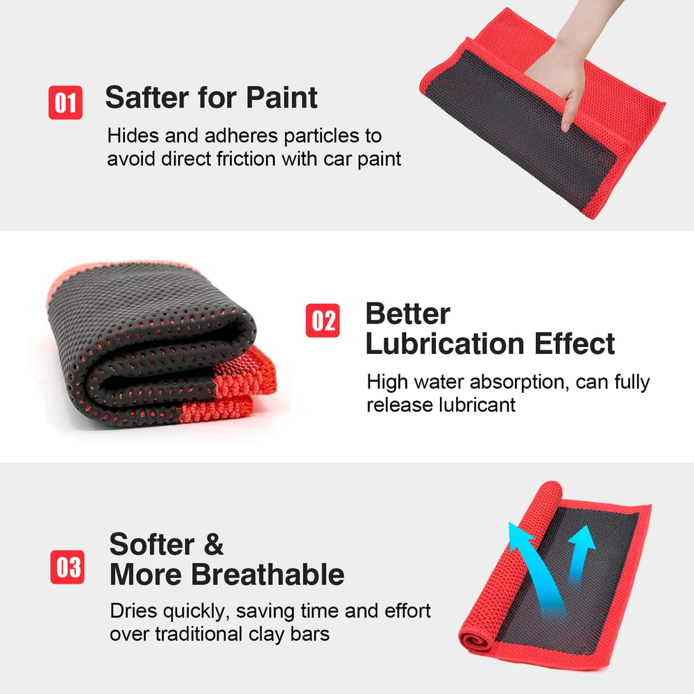 ARTIPOLY towel high absorption releases lubricant for smoother wax bonding.