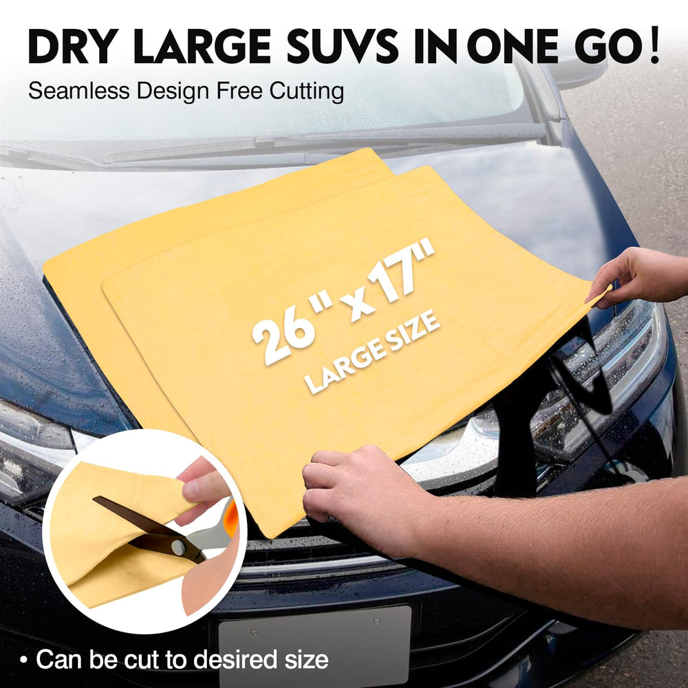 ARTIPOLY Premium Shammy large size covers big panels easily