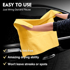 ARTIPOLY Premium Shammy care: store damp to revive softness