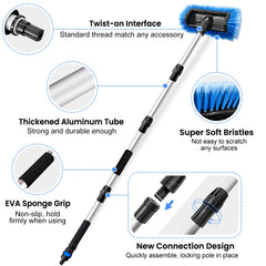 Artipoly dual foam grips for comfortable handling when wet
