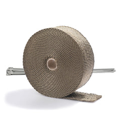 ARTR titanium exhaust wrap roll ready for installation to improve heat control.