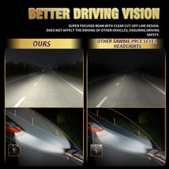AS Autolights Camry headlight high/low brightness reflector boosts visibility at night