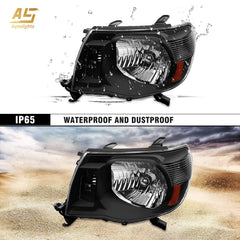 AS plug-and-play headlight supports quick bolt-on installation for Tacoma 2005-2011.