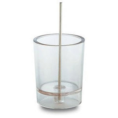 ASA Fuel Testing Cup with clear cup and reinforced steel pin for aircraft compatibility.