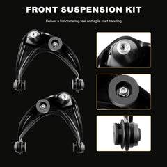 ASAPE Mazda 6 front upper control arm kit installation closeup shows robust construction