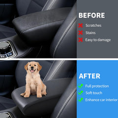 Texture highlights scratch-resistant microfiber exterior and water-resistant performance.