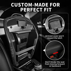 Easy installation with elastic straps on the Asgohme armrest cover