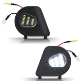 Asgohme LED side mirror puddle light on Ram 1500 driver side for improved night visibility