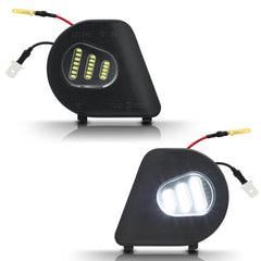 Asgohme LED side mirror puddle light on Ram 1500 driver side for improved night visibility
