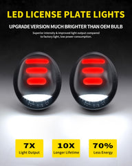 Asgohme license light installation demo; plug-and-play for easy upgrade.