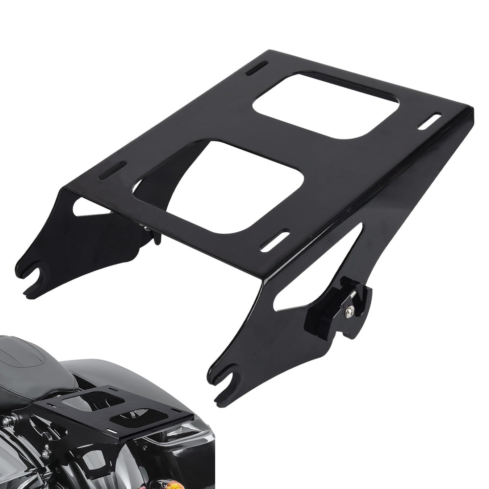 AshKiz Tour Pack Mount front view with sturdy steel build for touring