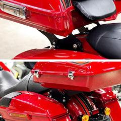AshKiz Tour Pack Mount compatible with many Harley models