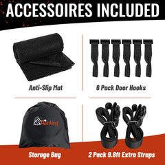 Asinking luggage lock included for added security on road trips