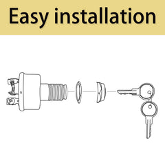Durable brass body of ASKALL MP39060-1 provides corrosion resistance at sea.