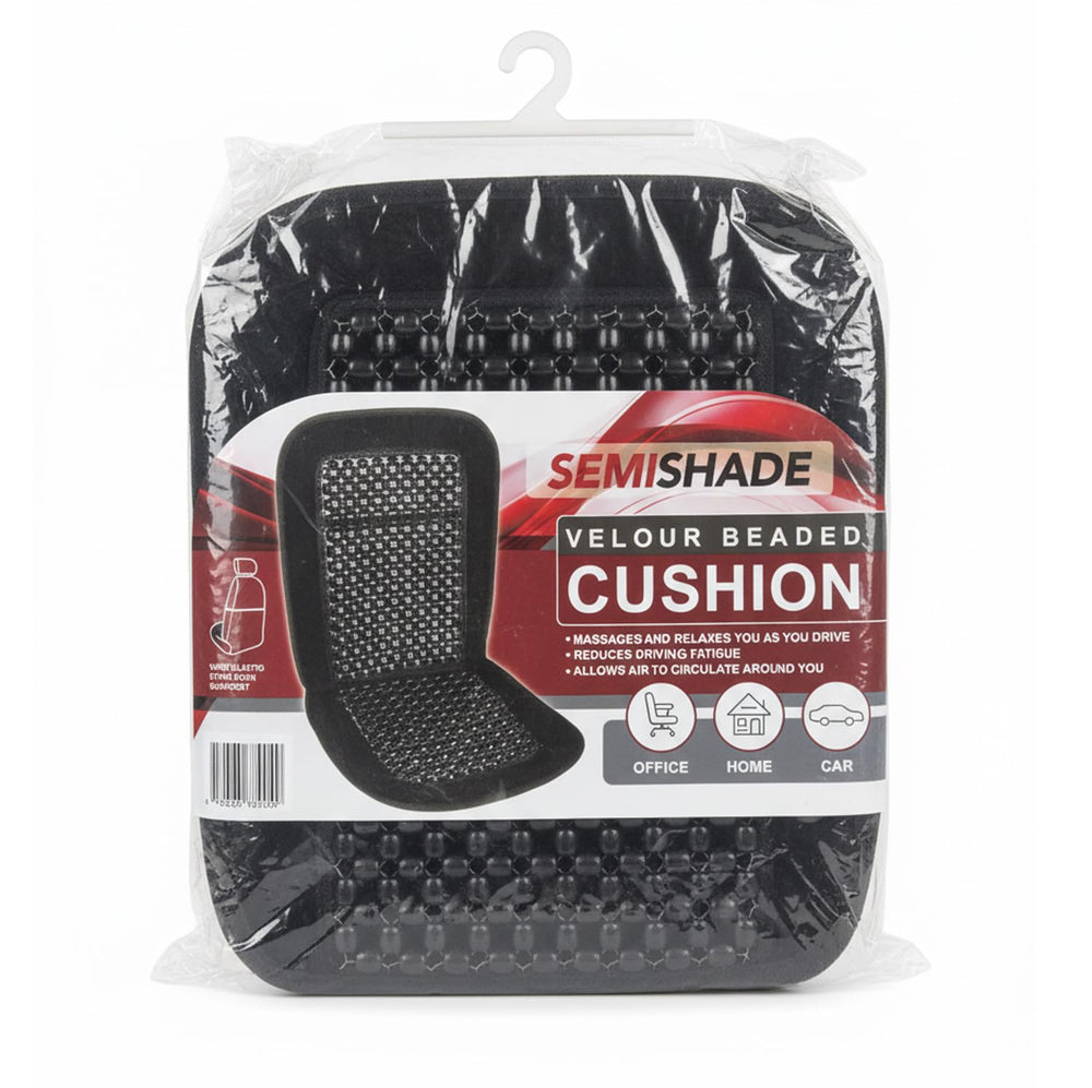 ASLEY cooling breathable bead seat cover helps keep your back dry.