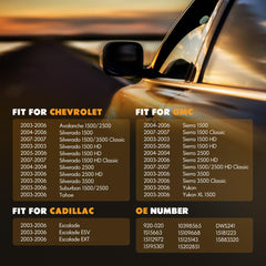 ASOPARTS Chevrolet Avalanche window switch with factory gray bezel.