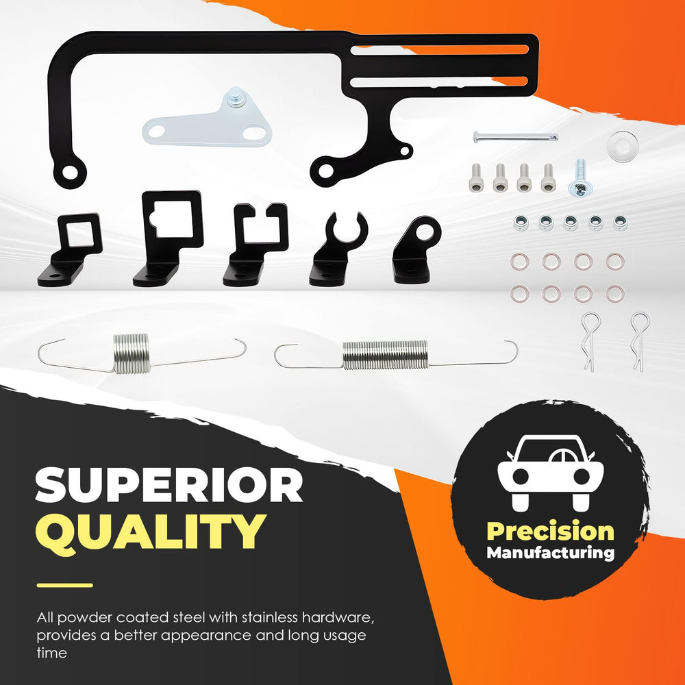 Aspaton powder-coated steel kit includes stainless hardware