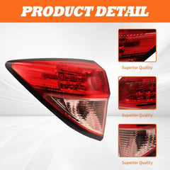 Aspaton sealed outer tail light body design resisting water and fog