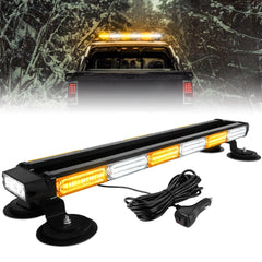 ASPL 26-inch rooftop light bar front view boosts nighttime visibility for trucks