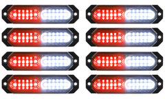 ASPL 8Pcs 12LED strobe on front grille boosts high visibility.