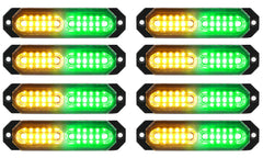 ASPL 8Pcs sync strobe light side view for high visibility