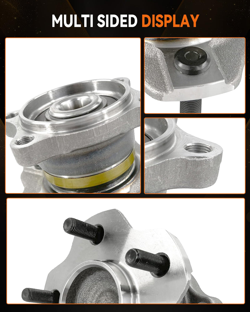 Aspligo 513294 compatible with 2007-2012 Altima models for 5-lug wheels