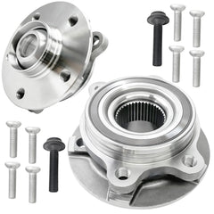 Aspligo 513301 front hub for Audi with pre-lubricated bearings for easy replacement.