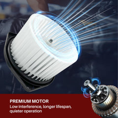 Aspligo 700239 blower motor labels and interchange compatibility info ensures quick cross-reference