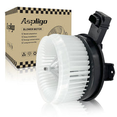 Aspligo 700257 blower motor for Acura ILX close-up shows durable ABS construction.